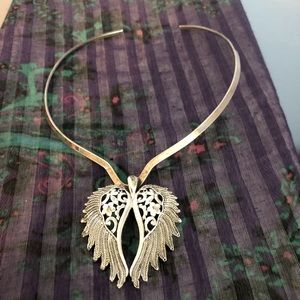 Angel Wings Necklace Choker